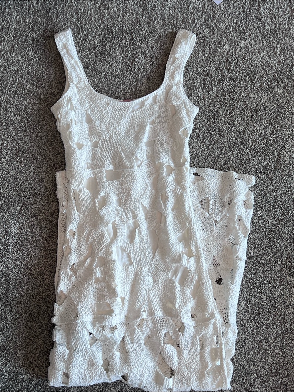 Show Me Your Mumu White Maxi Dress XS - Picture 2 of 4